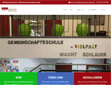Tablet Screenshot of manzenberg-schule.de